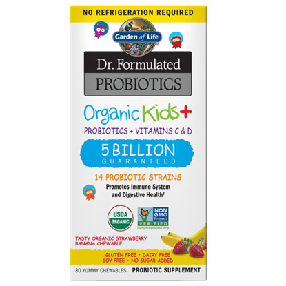 Picture of Dr. Formulated Probiotics Organic Kids (Straw/Banana) by GoL