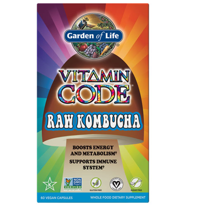 Picture of Vitamin Code Raw Kombucha 60 caps by Garden of Life