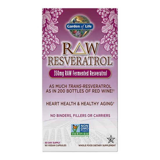 Picture of Raw Resveratrol 60 caps by Garden of Life