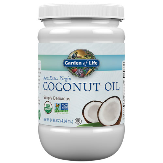Picture of Organic Coconut Oil 14oz. by Garden of Life                 