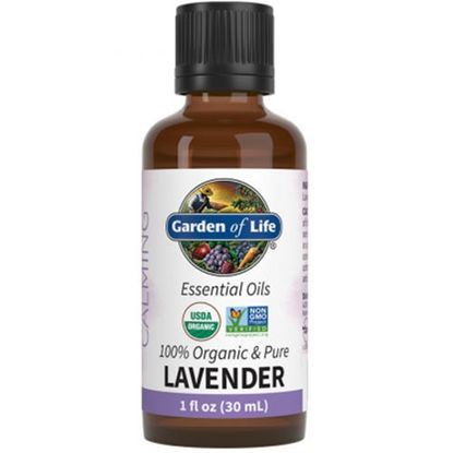 Picture of Organic Lavender Essential Oil 1 oz. by Garden of Life