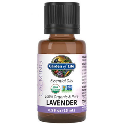 Picture of Organic Lavender Essential Oil 0.5 oz. by Garden of Life