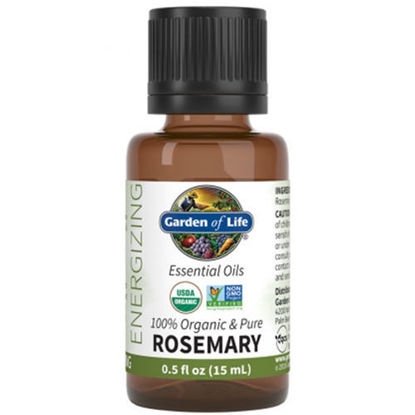Picture of Organic Rosemary Essential Oil 0.5 oz. by Garden of Life    