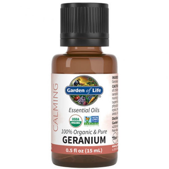 Picture of Organic Geranium Essential Oil 0.5 oz. by Garden of Life