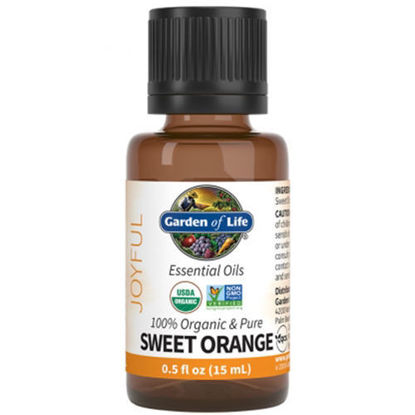 Picture of Organic Sweet Orange Essential Oil 0.5 oz. by Garden of Life