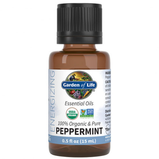 Picture of Organic Peppermint Essential Oil 0.5 oz. by Garden of Life  