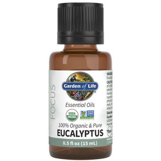 Picture of Organic Eucalyptus Essential Oil 0.5 oz. by Garden of Life  