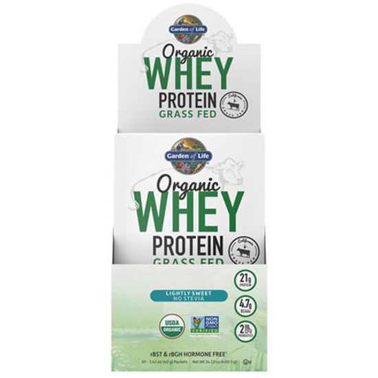 Picture of Organic Grass Fed Whey (Lightly Sweet) 10ct by GoL