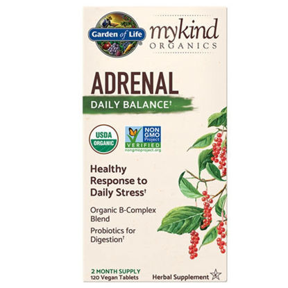Picture of mykind Organics Adrenal Daily Balance 120 tabs by GoL