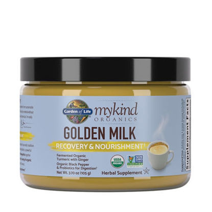 Picture of mykind Organics Golden Milk 107g by Garden of Life