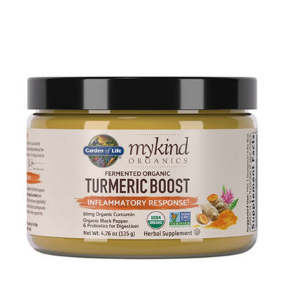 Picture of mykind Organics Turmeric Boost 137g by Garden of Life