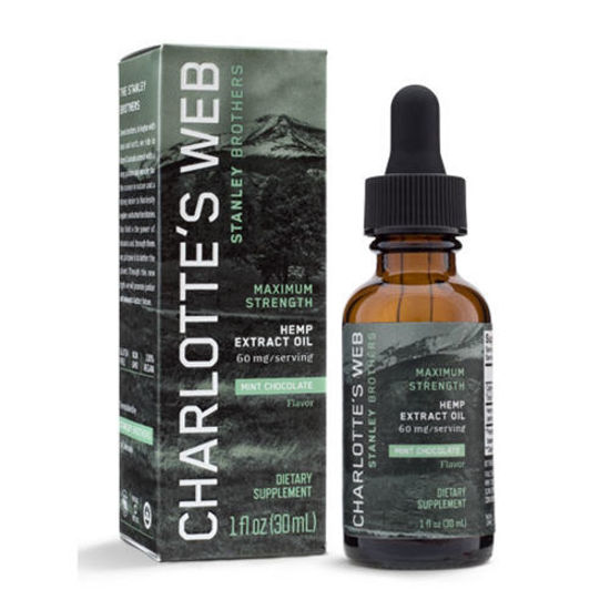 Picture of Maximum Strength 60mg Hemp Oil Extract by Charlotte's Web   