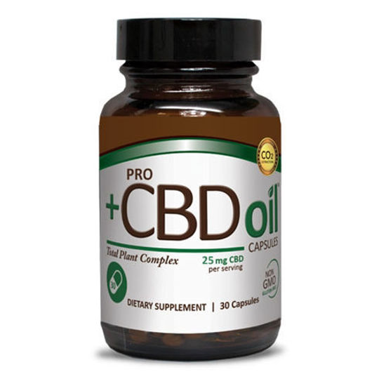 Picture of ProCBD Oil 25mg Capsules 30ct