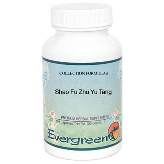 Picture of Shao Fu Zhu Yu Tang Evergreen Capsules 100's                