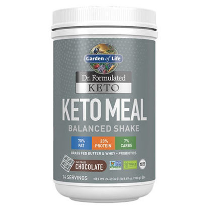 Picture of Dr. Formulated Keto Meal (Chocolate) 700g by Garden of Life