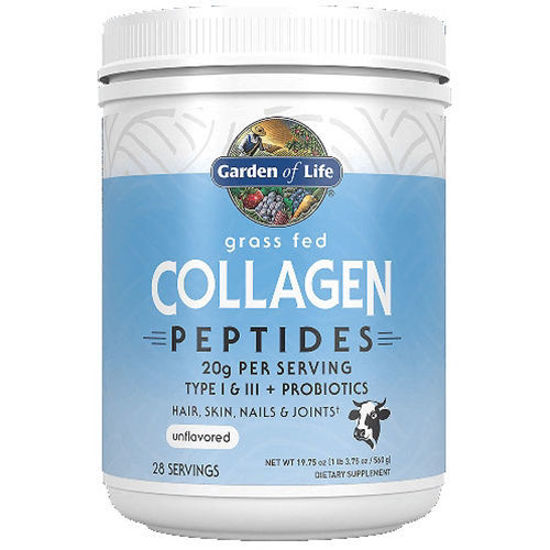 Picture of Grass Fed Collagen Peptides 560g by Garden of Life