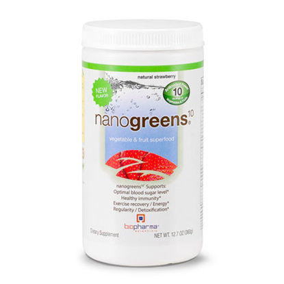 Picture of NanoGreens10 (Strawberry) 12.7oz. by Biopharma Scientific