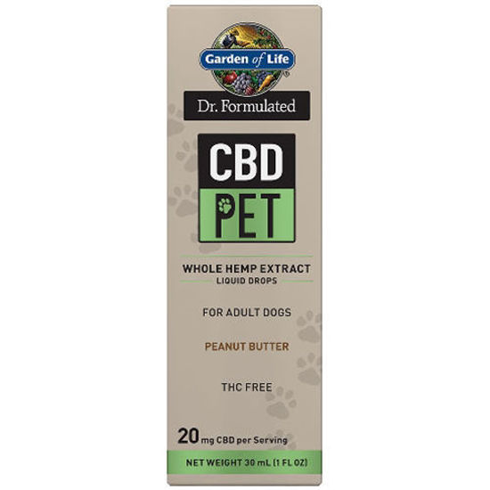 Picture of Dr. Formulated CBD Oil for Dogs 20mg (PB) 1 oz. Drops by GoL