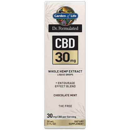 Picture of Dr. Formulated CBD Oil 30mg (Choc. Mint) 1 oz. Drops by GoL