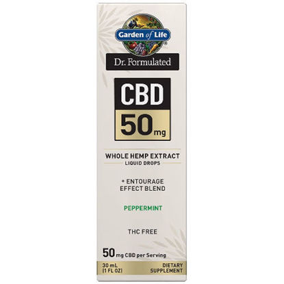 Picture of Dr. Formulated CBD Oil 50mg (Peppermint) 1 oz. Drops by GoL