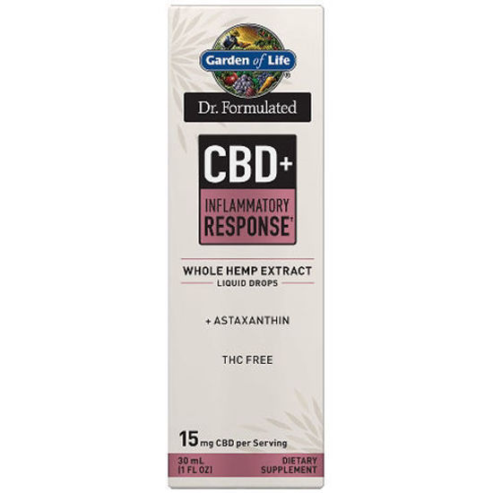 Picture of Dr. Formulated CBD+ Inflammatory Response 15mg, 1 oz. by GoL