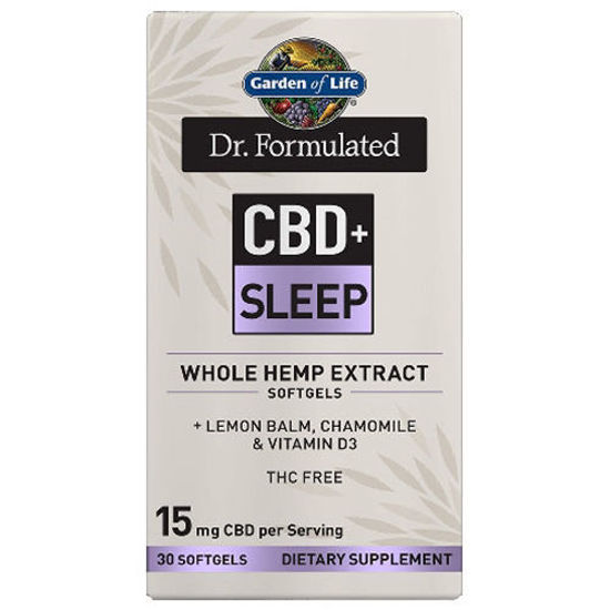 Picture of Dr. Formulated CBD+ Sleep Softgels (15mg) 30ct by GoL