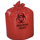 Picture of Red Biohazard Liners                                        