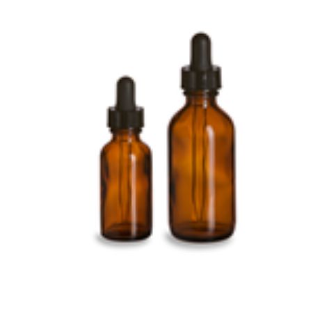 Picture of Amber Glass Dropper Bottles