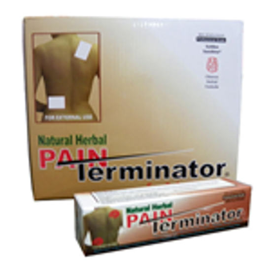 Picture of Pain Terminator Products                                    