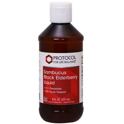 Picture of Sambucus Black Elderberry Liquid 8oz. by Protocol