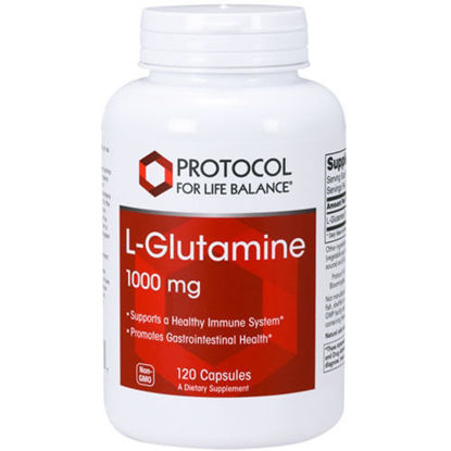 Picture of L Glutamine (1000mg) 120 caps by Protocol                   