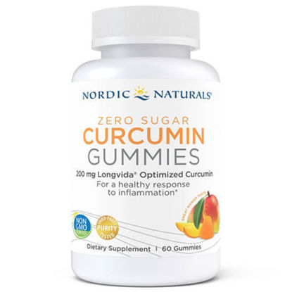 Picture of Zero Sugar Curcumin Gummies 60ct, Nordic Naturals