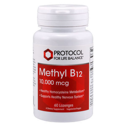 Picture of Methyl B12 (10,000 mcg) 60 lozenges by Protocol