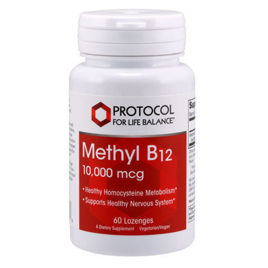 Picture of Methyl B12 (10,000 mcg) 60 lozenges by Protocol             