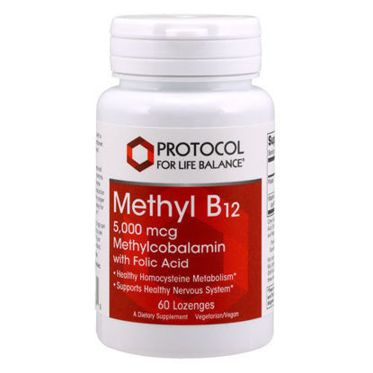 Picture of Methyl B12 (5000 mcg) 60 lozenges by Protocol