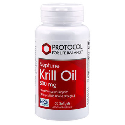 Picture of Neptune Krill Oil (500 mg) 60 softgels by Protocol          