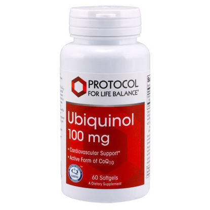 Picture of Ubiquinol (100 mg) 60 softgels by Protocol