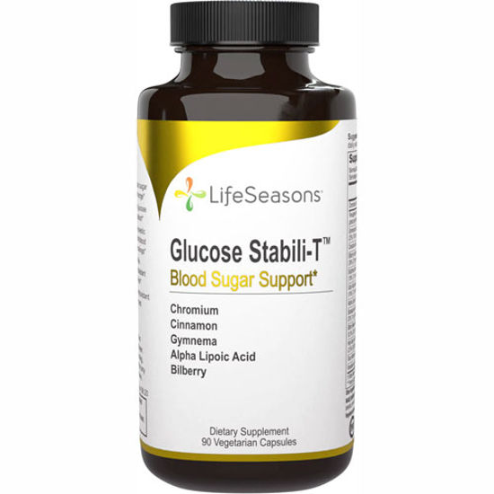 Picture of Glucose Stabili-T 90 caps by LifeSeasons                    