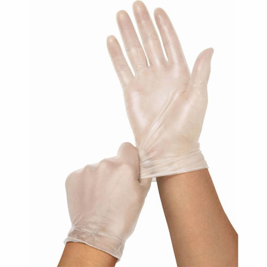Picture of Vinyl Synthetic Powder-Free Exam Gloves                     