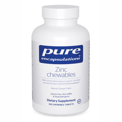 Picture of Zinc Chewables 100's, Pure Encapsulations                   