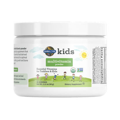 Picture of Kids Organic Multivitamin 60g Powder by Garden of Life