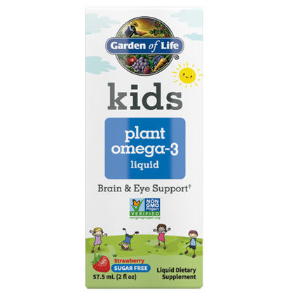 Picture of Kids Plant Omega-3 (Strawberry) 2 oz. Liquid by GoL         