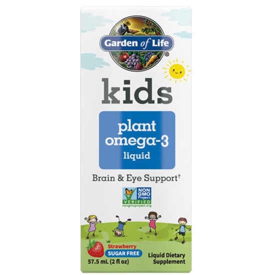 Picture of Kids Plant Omega-3 (Strawberry) 2 oz. Liquid by GoL         