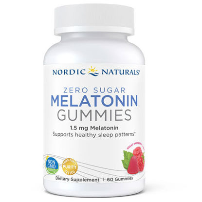 Picture of Zero Sugar Melatonin Gummies 60ct, Nordic Naturals