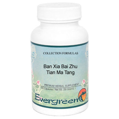 Picture of Ban Xia Tian Ma Bai Zhu Tang Evergreen Capsules 100's