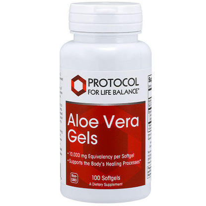 Picture of Aloe Vera Gels 100 softgels by Protocol                     
