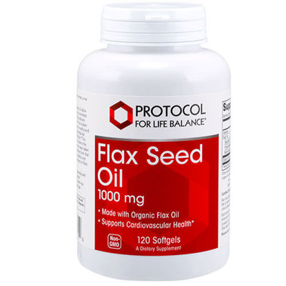 Picture of Flax Seed Oil 120 softgels by Protocol