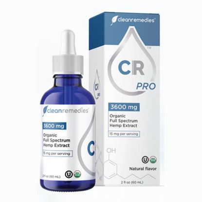 Picture of Full Spectrum Hemp Extract (3600mg) 2 oz. by Clean Remedies 