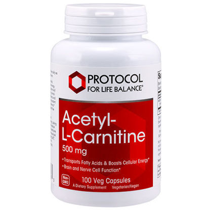 Picture of Acetyl L-Carnitine (500mg) 100 caps by Protocol