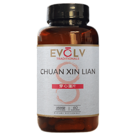 Picture of Chuan Xin Lian 60 caps by Evolv                             